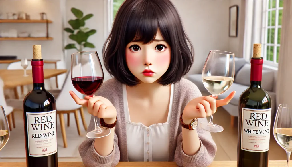 赤ワインと白ワインはどっちが太る?