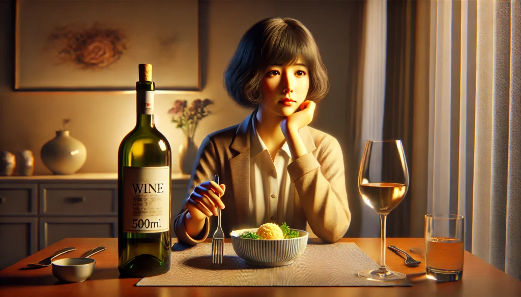 一人でワイン500mlを飲むのは飲みすぎ?