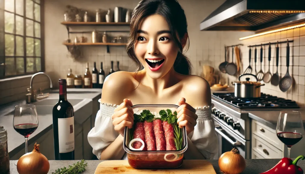 肉を柔らかくする方法とワインの使い方