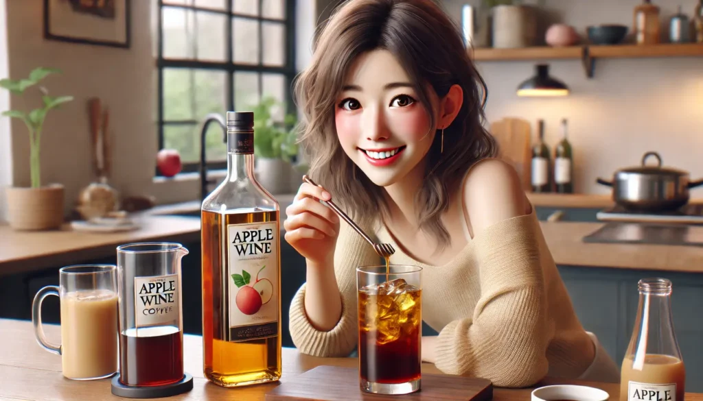 アップルワインとコーヒーを組み合わせる方法