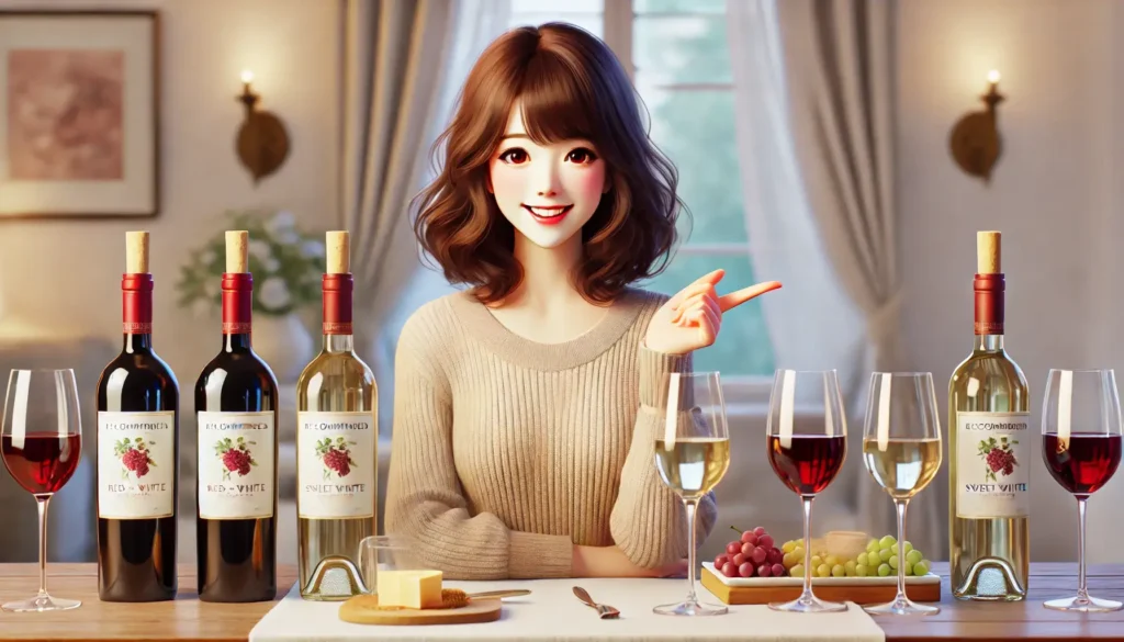 飲みやすい赤ワイン・白ワイン甘口のおすすめ
