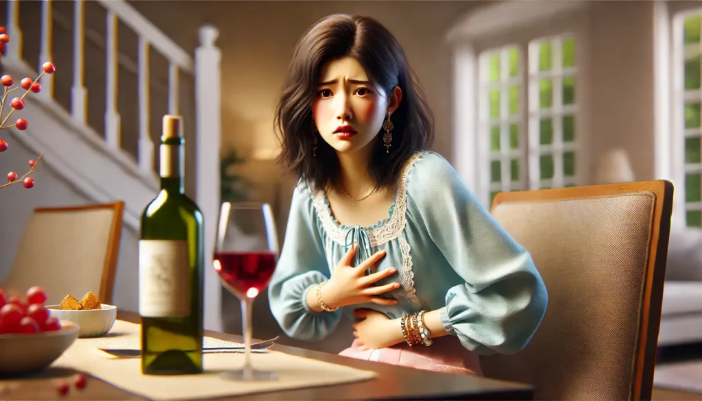 ワインを飲むと気持ち悪いのはなぜ