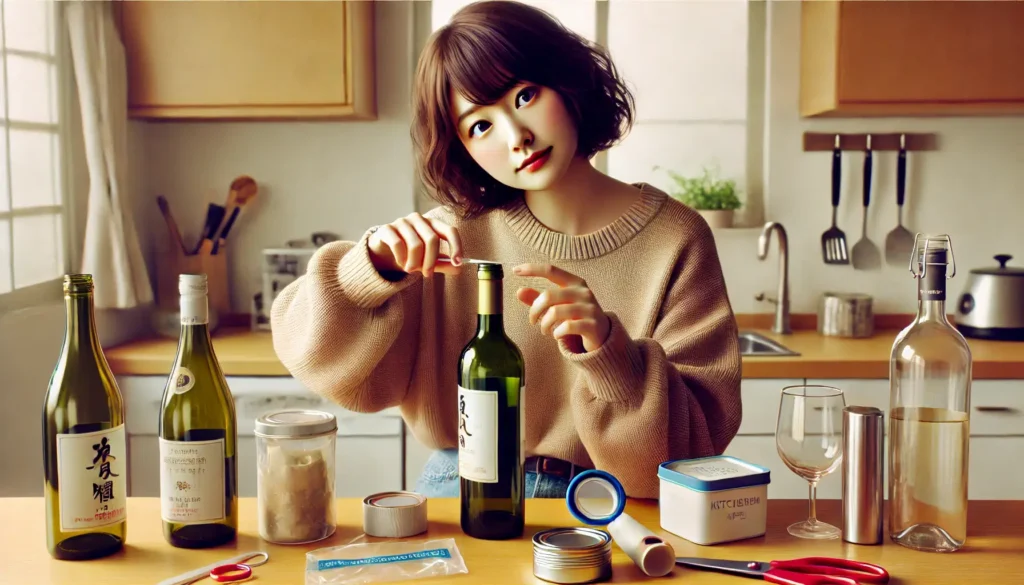 閉める時に代用として使える身近な道具