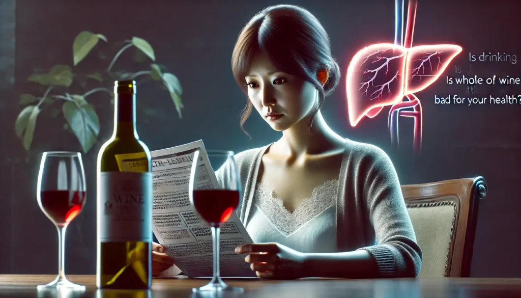 ワイン一本飲むのは体に悪い?