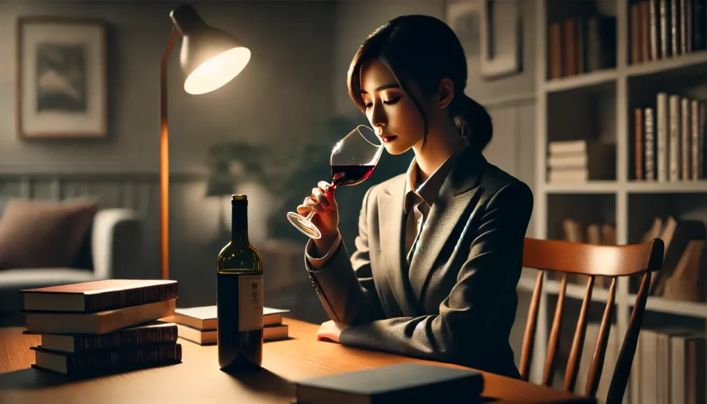 ワイン一本飲む女性はかっこいいのか?
