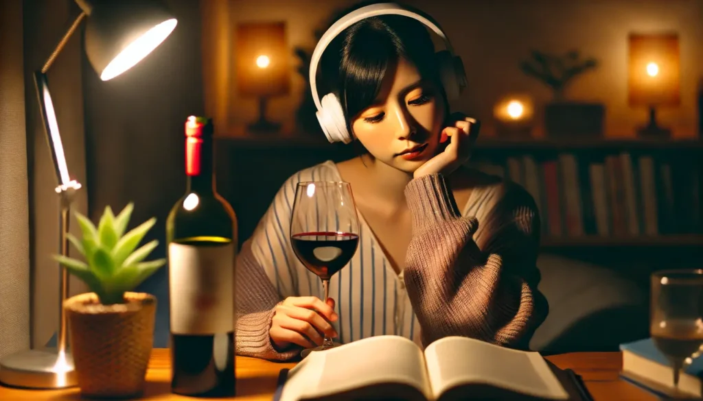 ワイン一本飲む女性の心理とは